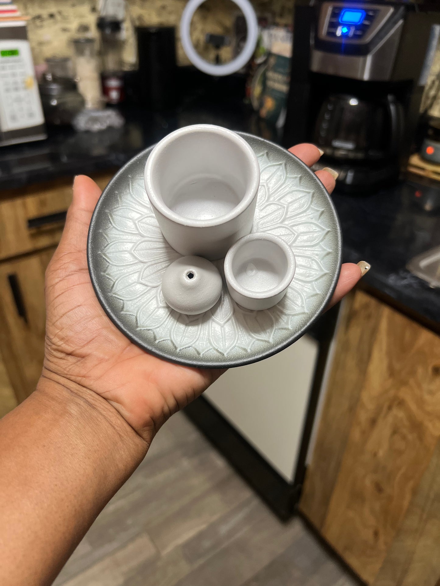 Ceramic, Multi Use Incense Burner