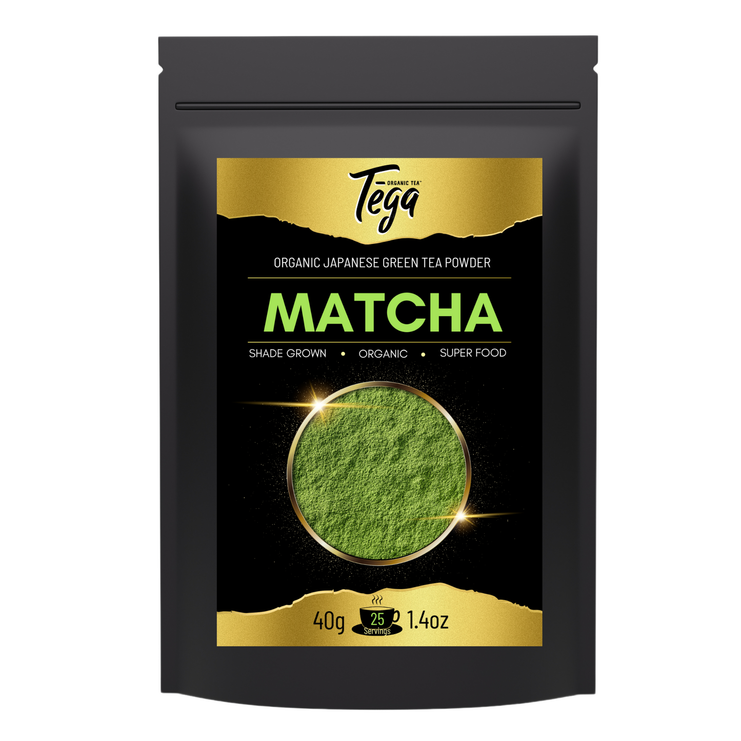 Matcha Green Tea Powder Japanese Organic 40g